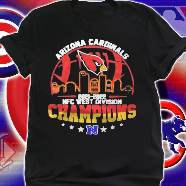 Arizona Cardinals 2021-2022 Nfc West Division Champions T-shirt t-shirt