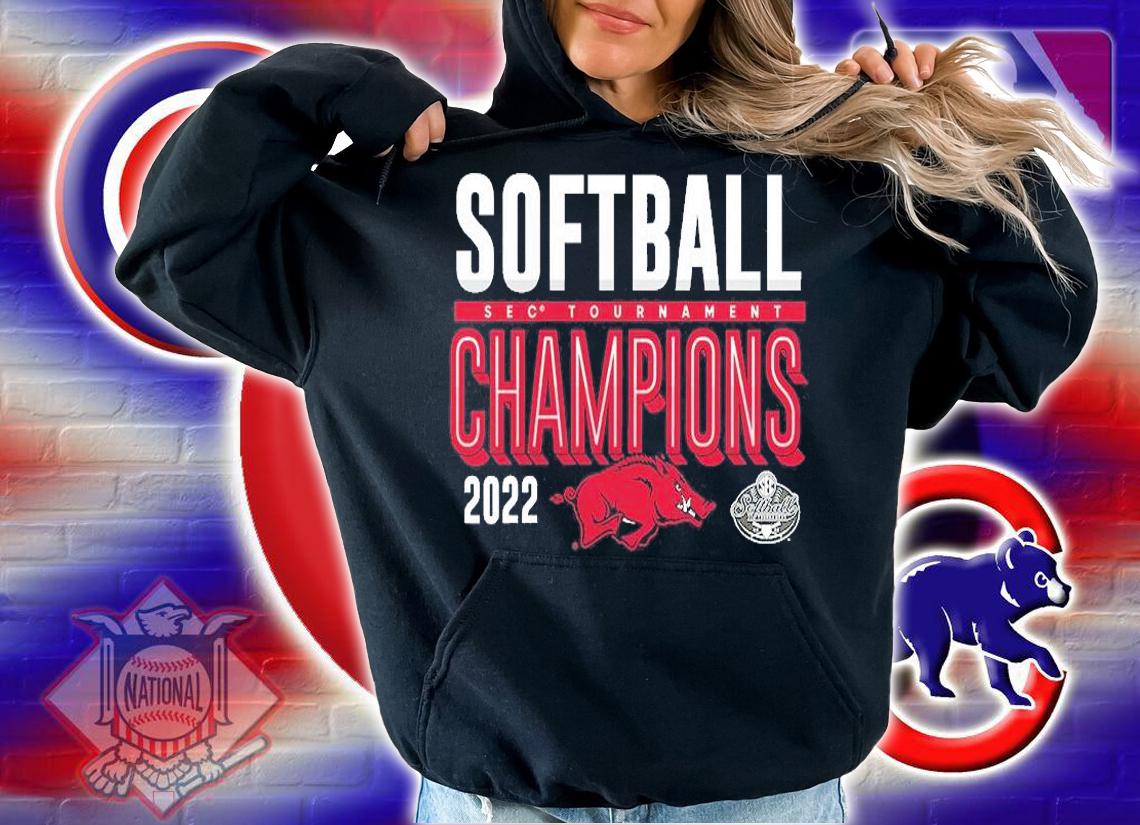 Arkansas Razorbacks Softball Sec Tournament Champions 2022 T-Shirt t-shirt hoodie