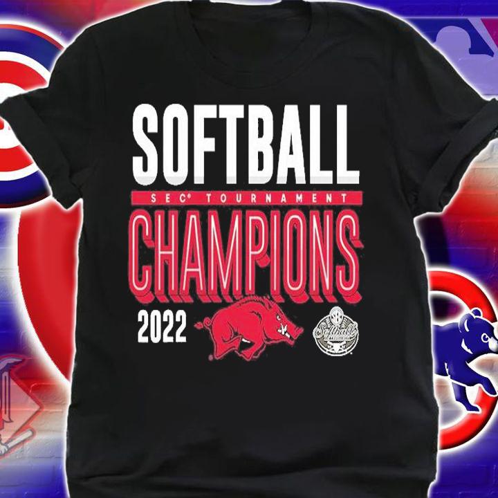 Arkansas Razorbacks Softball Sec Tournament Champions 2022 T-Shirt t-shirt shirt