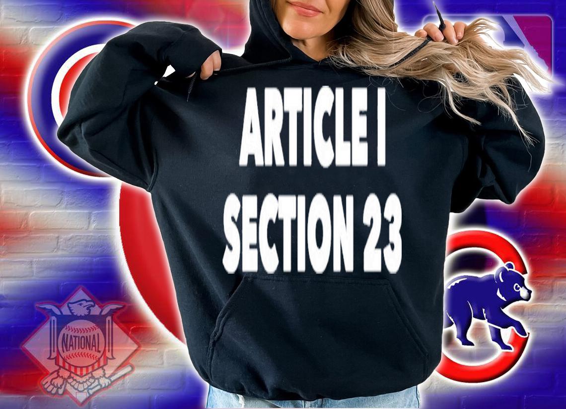 Article I Section 23 Shirt t-shirt