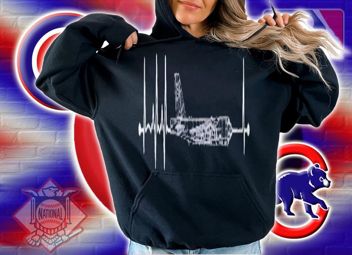B52 Stratofortress Airplane Pulse Ekg B52 Heartbeat Shirt t-shirt