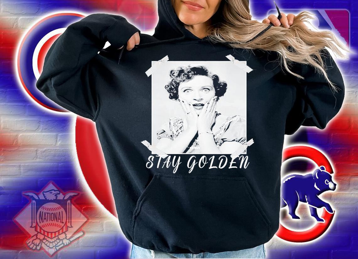 Betty White Stay Golden 90's portrait T-shirt t-shirt