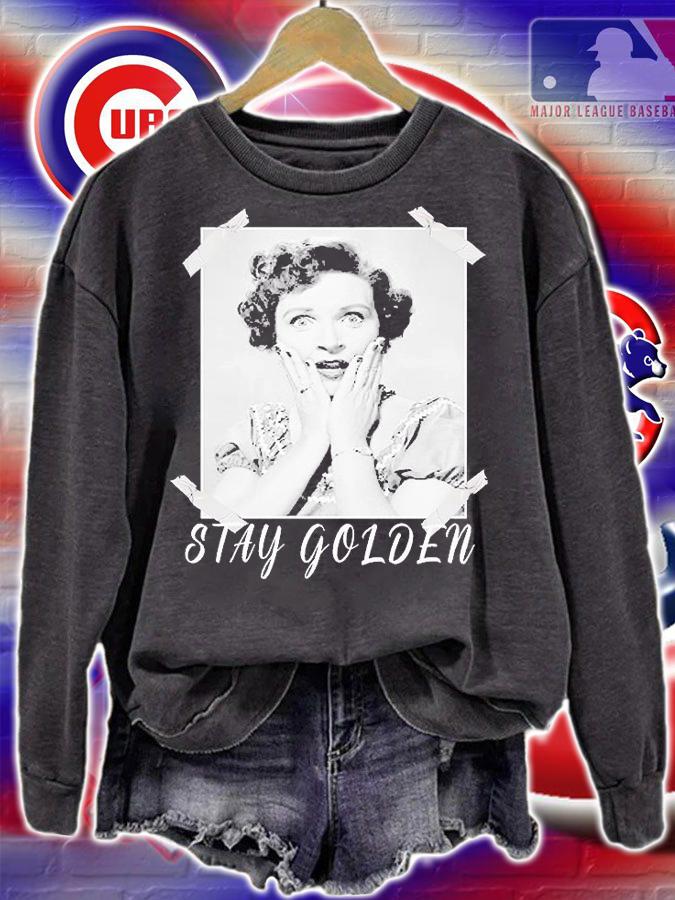 Betty White Stay Golden 90's portrait T-shirt t-shirt