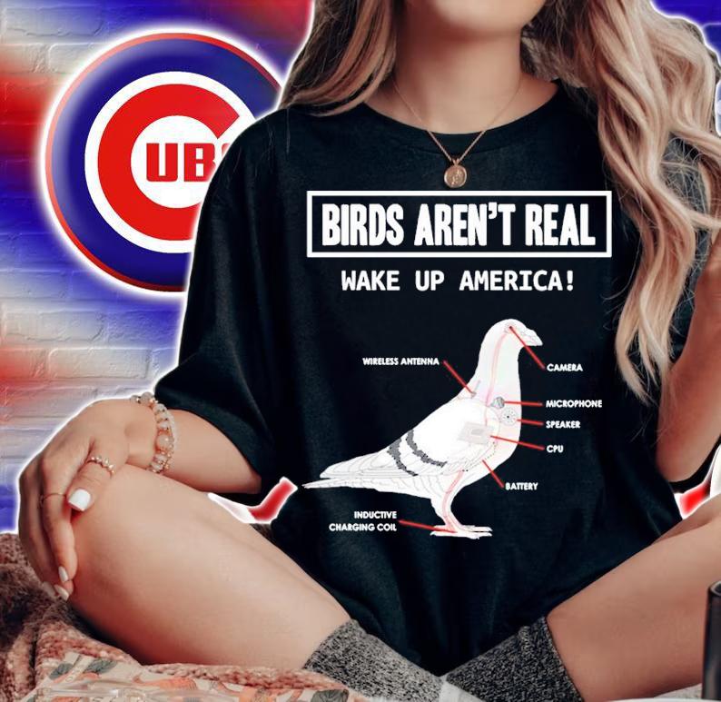 Birds Arent Real Shirt t-shirt woman shirt