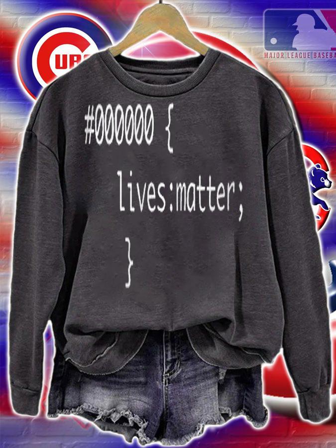 Black Lives Matter CSS T-shirt t-shirt