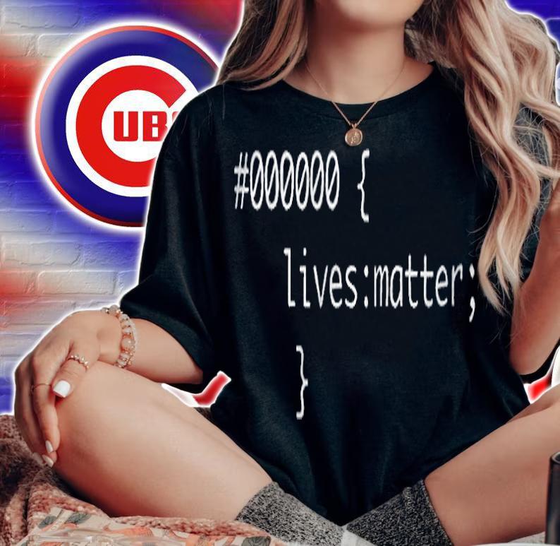 Black Lives Matter CSS T-shirt t-shirt