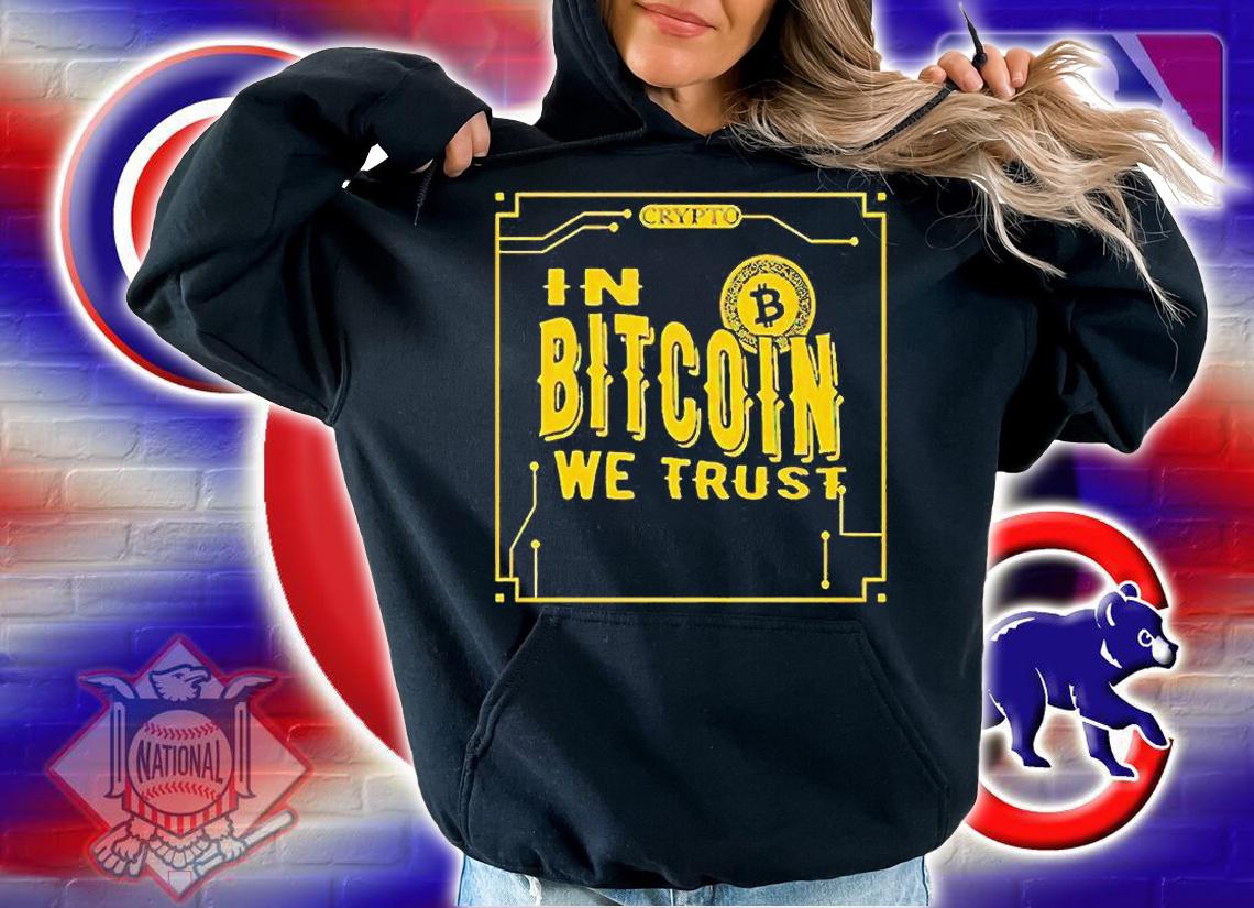 Crypto in Bitcoin we trust T-shirt t-shirt