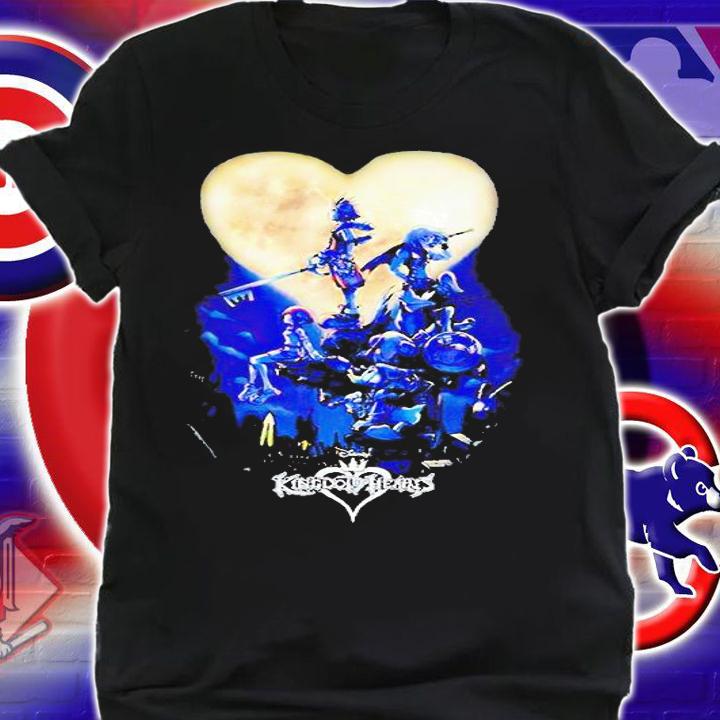 Disney Kingdom Hearts poster logo T-shirt t-shirt