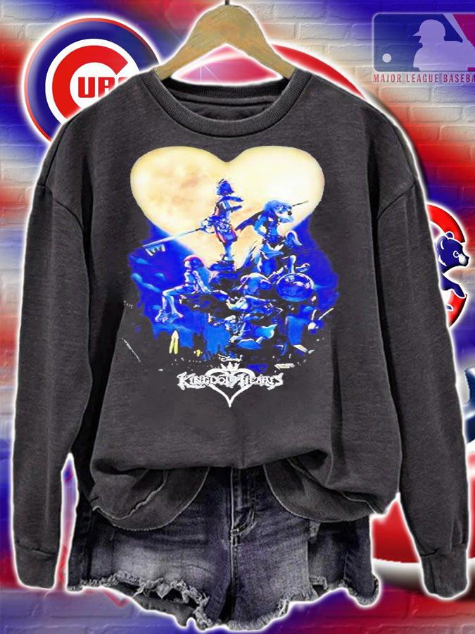 Disney Kingdom Hearts poster logo T-shirt t-shirt