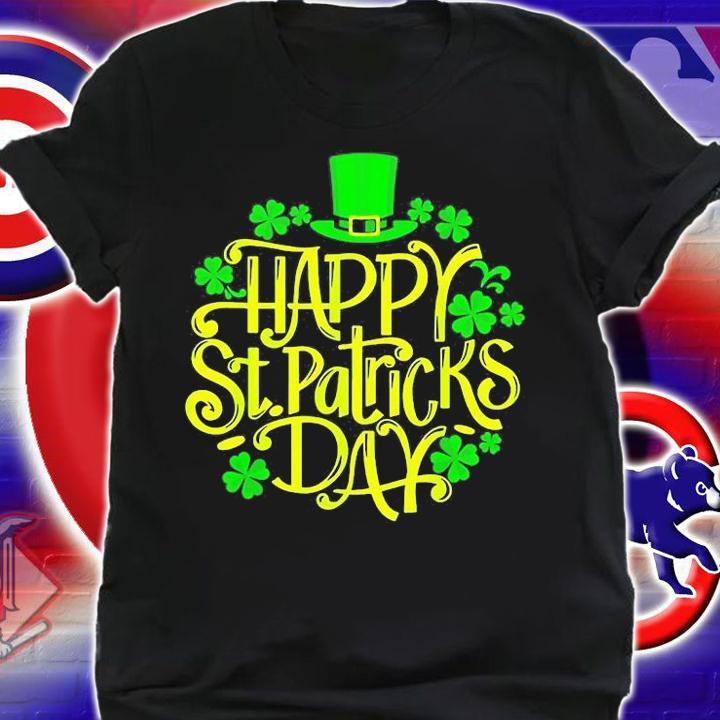 Happy St Saint Patrick's Day Shamrock T-Shirt t-shirt shirt