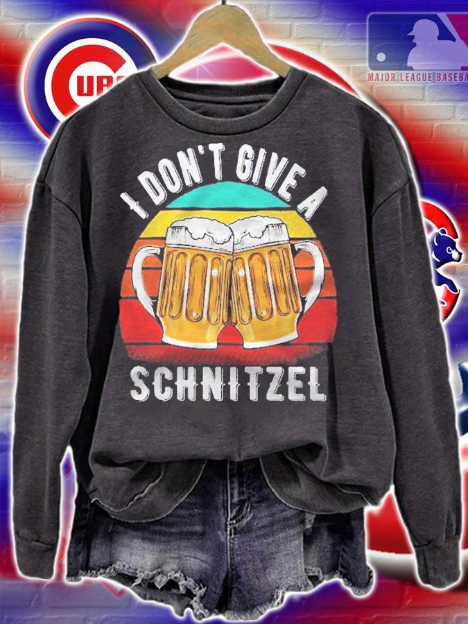 I Dont Give A Schnitzel Oktoberfest Shirt t-shirt