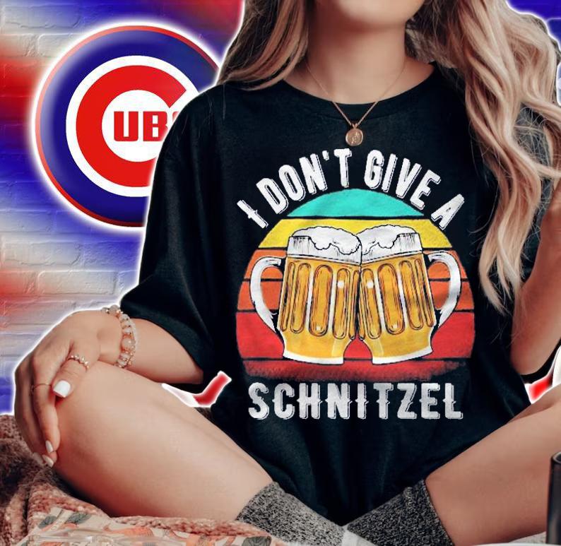 I Dont Give A Schnitzel Oktoberfest Shirt t-shirt