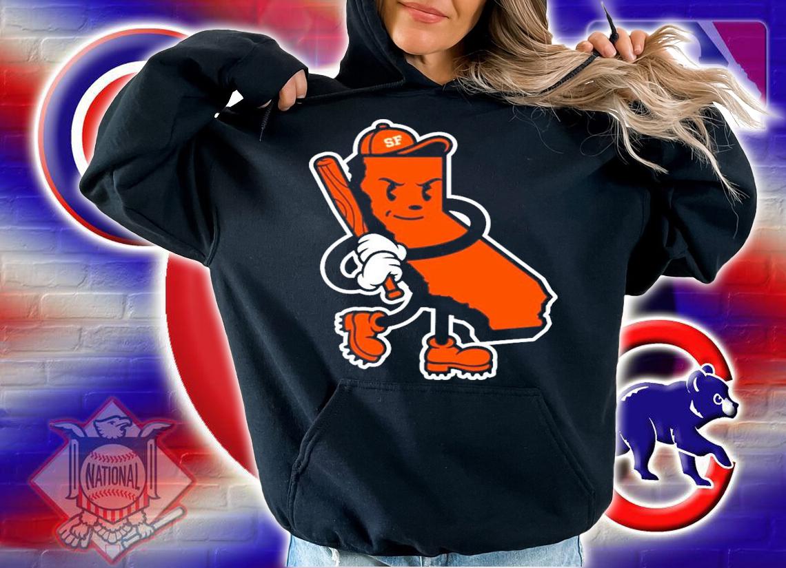 San Francisco Baseball State shirt t-shirt hoodie
