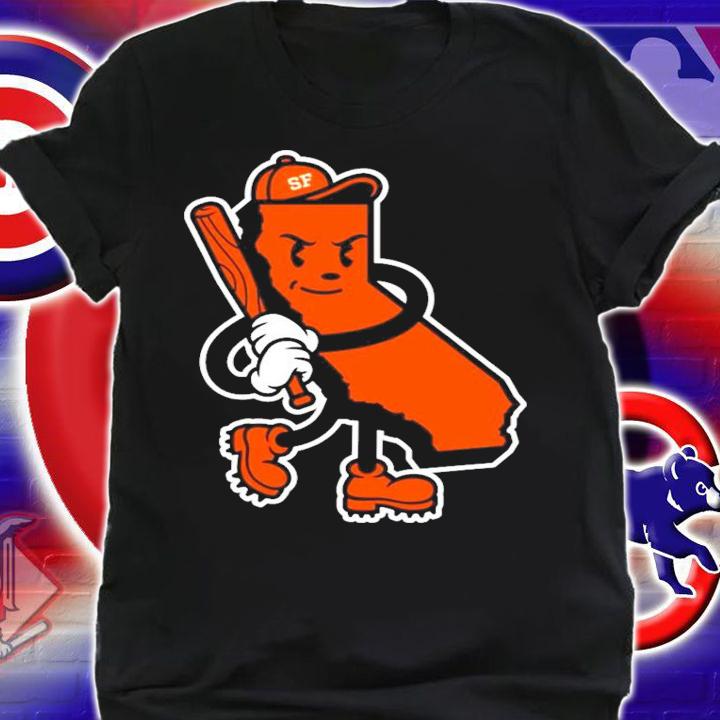 San Francisco Baseball State shirt t-shirt shirt