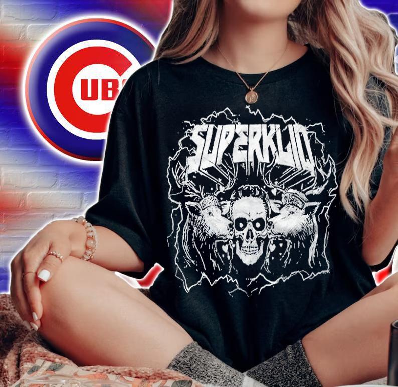 Super Kliq kiss of death logo T-shirt t-shirt woman shirt