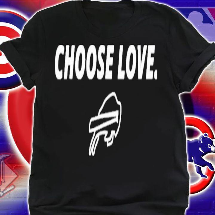 Choose Love Buffalo Stop Hate End Racism Choose Love Buffalo Shirt t-shirt