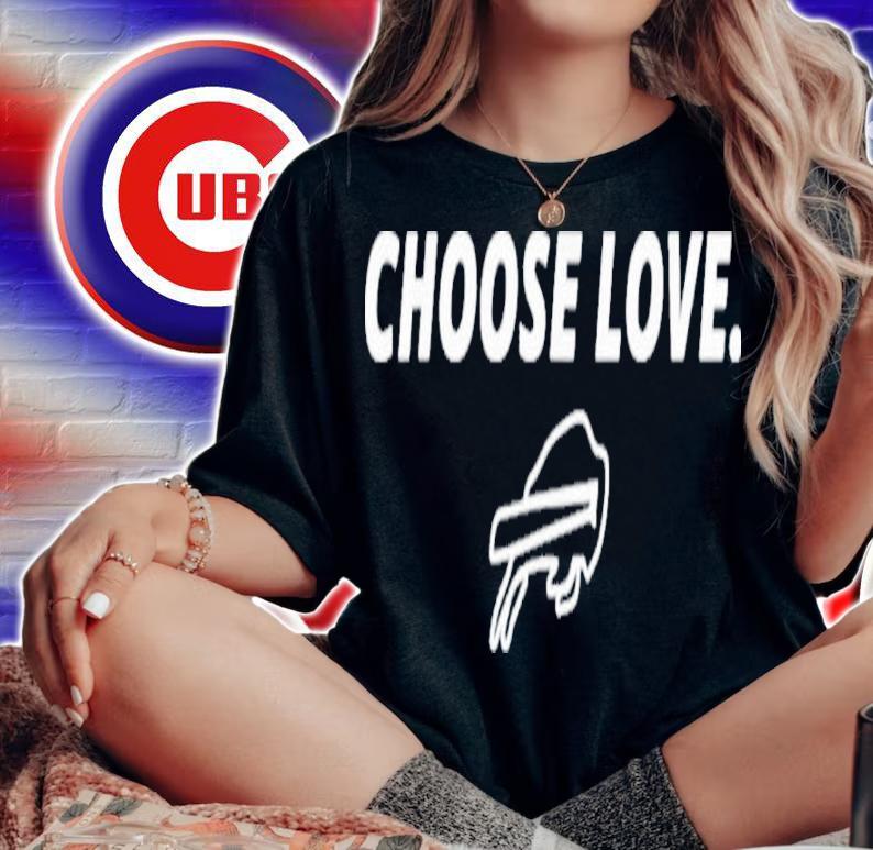 Choose Love Buffalo Stop Hate End Racism Choose Love Buffalo Shirt t-shirt