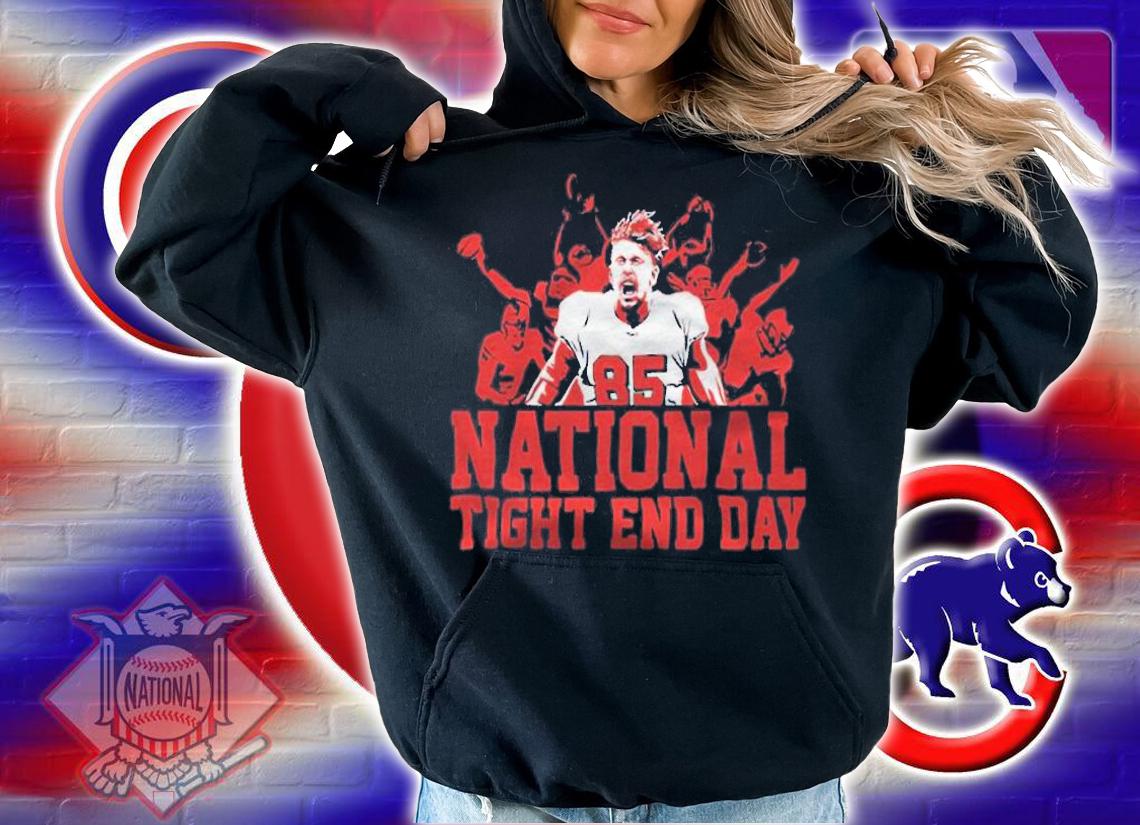 George Kittle San Francisco 49ers National Tight End Day T-shirt t-shirt