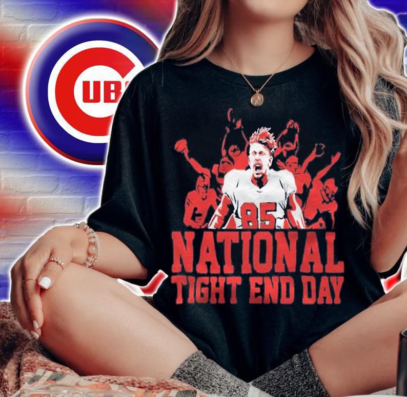 George Kittle San Francisco 49ers National Tight End Day T-shirt t-shirt
