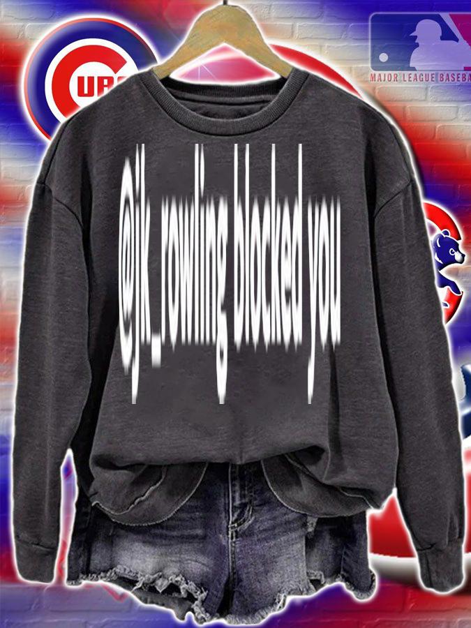 Jk Rowling blocked you shirt t-shirt sweatshirt