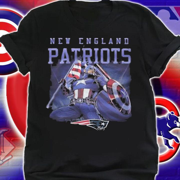 New England Patriots Chris Evans Captain America T-shirt t-shirt