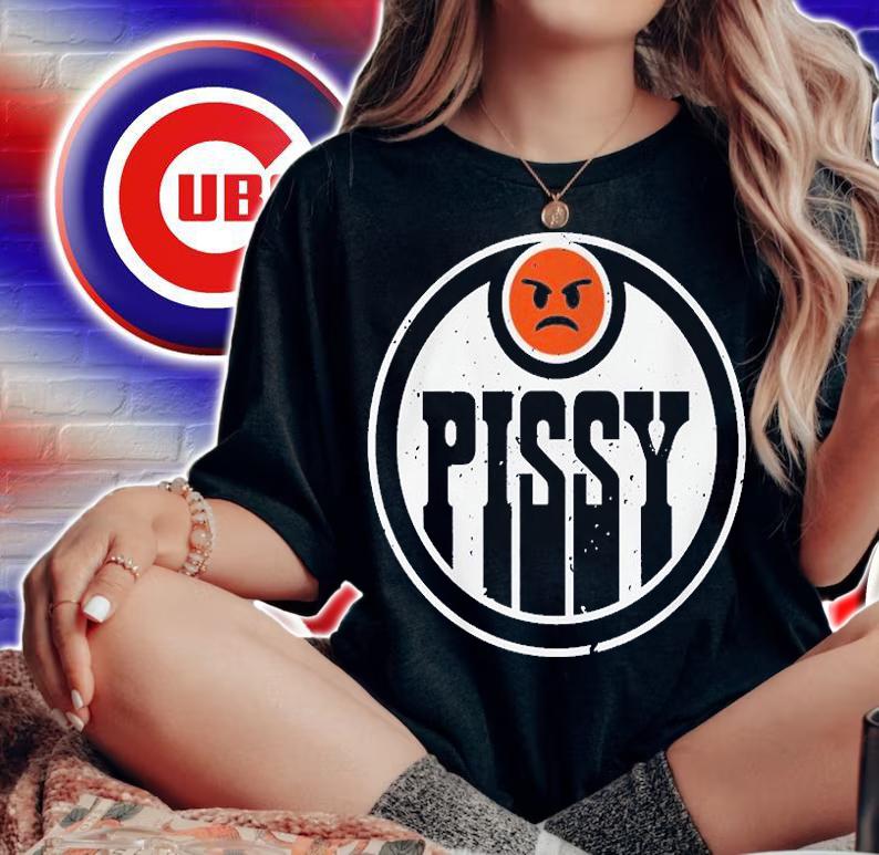 Pissy Reporter Edmonton Hockey T-Shirt t-shirt