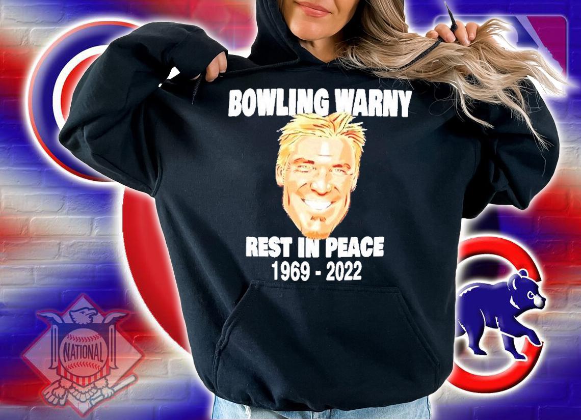 Rip Shane Warne Bowling Warny Rest In Peace 1969 2022 T-Shirt t-shirt hoodie