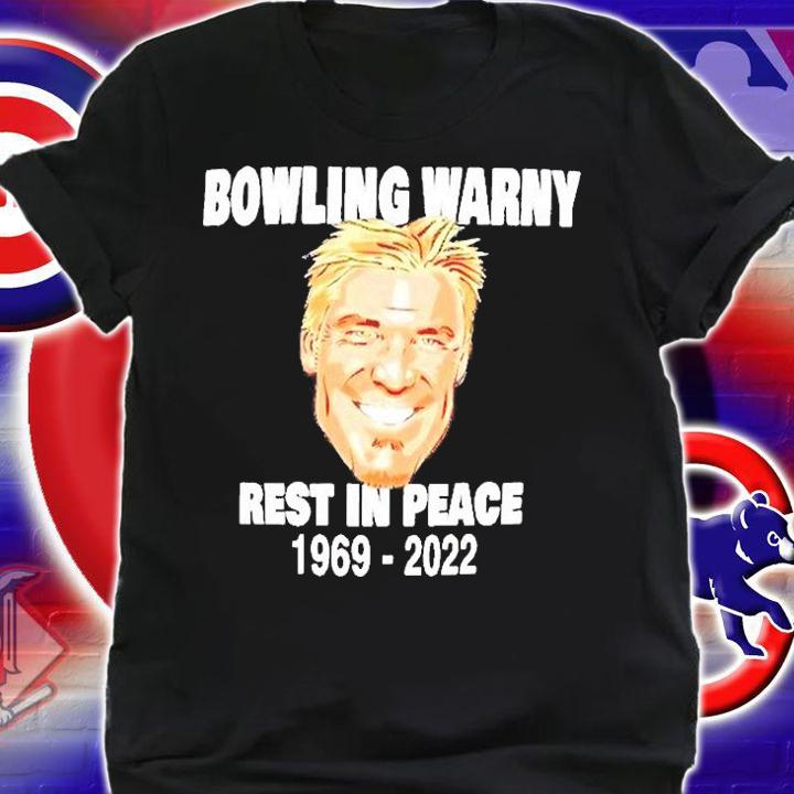 Rip Shane Warne Bowling Warny Rest In Peace 1969 2022 T-Shirt t-shirt shirt