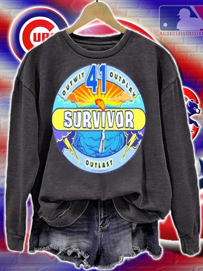Survivor Season 41 Logo Jeff Probst T-Shirt t-shirt sweatshirt