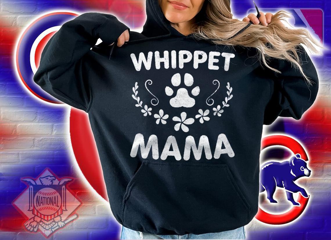 Whippet Mama Shirt Whippet Lover Owner Funny Dog Mom Shirt t-shirt
