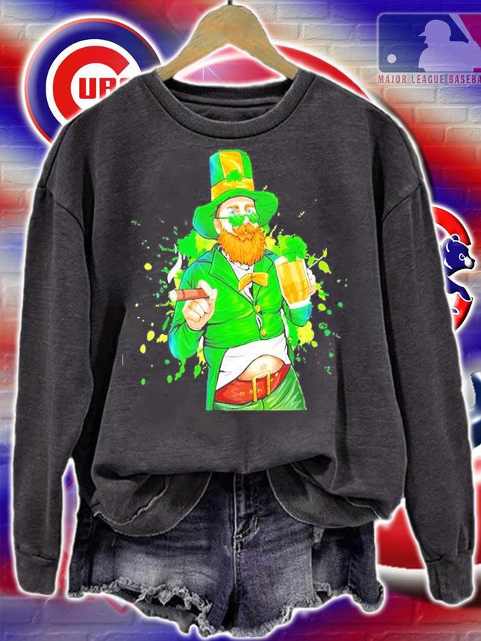 Ciggarette And Beer St Patrick's Day T-Shirt t-shirt sweatshirt