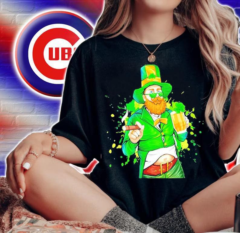 Ciggarette And Beer St Patrick's Day T-Shirt t-shirt woman shirt