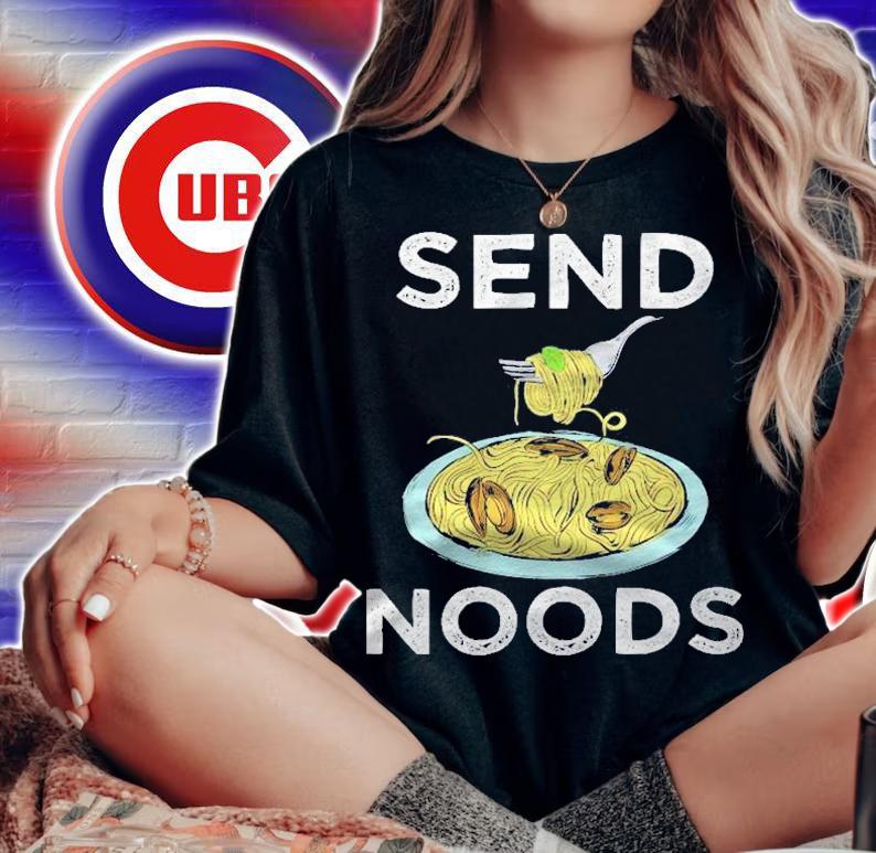 Send Noods Funny Italian Food Pasta Lover Foodie Pun Shirt t-shirt