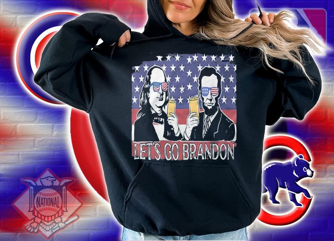 Let's Go Brandon, Benjamin Franklinabraham Lincoln Beer T-Shirt t-shirt