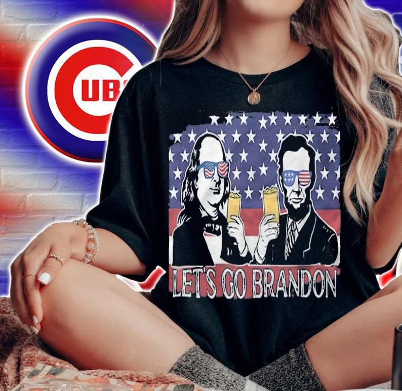 Let's Go Brandon, Benjamin Franklinabraham Lincoln Beer T-Shirt t-shirt
