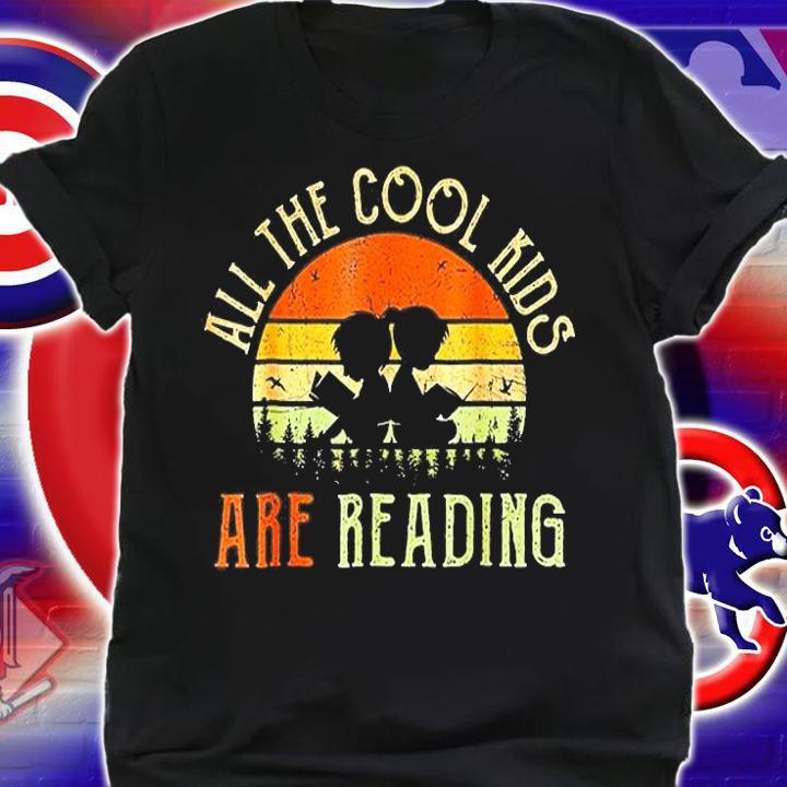 Reading Teacher All The Cool Kids Are Reading Book T-Shirt t-shirt