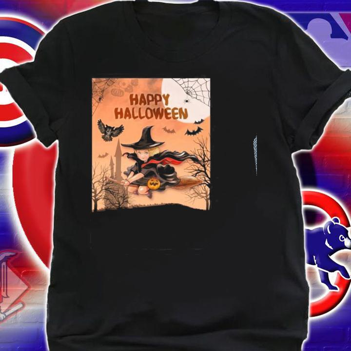 Witch Flying Classic Happy Halloween T-shirt t-shirt