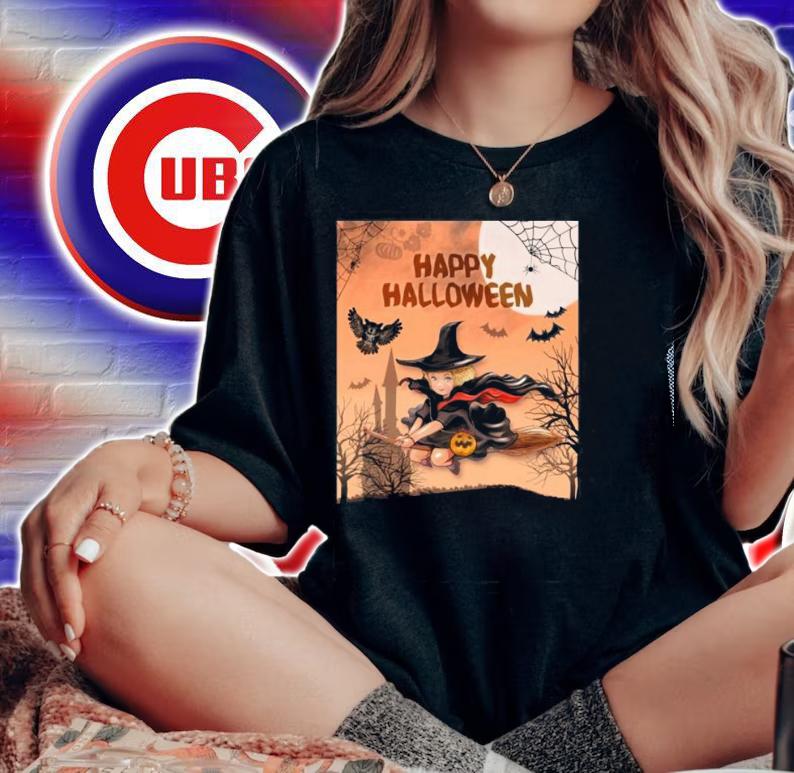 Witch Flying Classic Happy Halloween T-shirt t-shirt