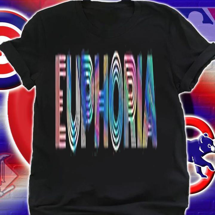 Euphoria Photo Holographic Retro Type T-Shirt t-shirt
