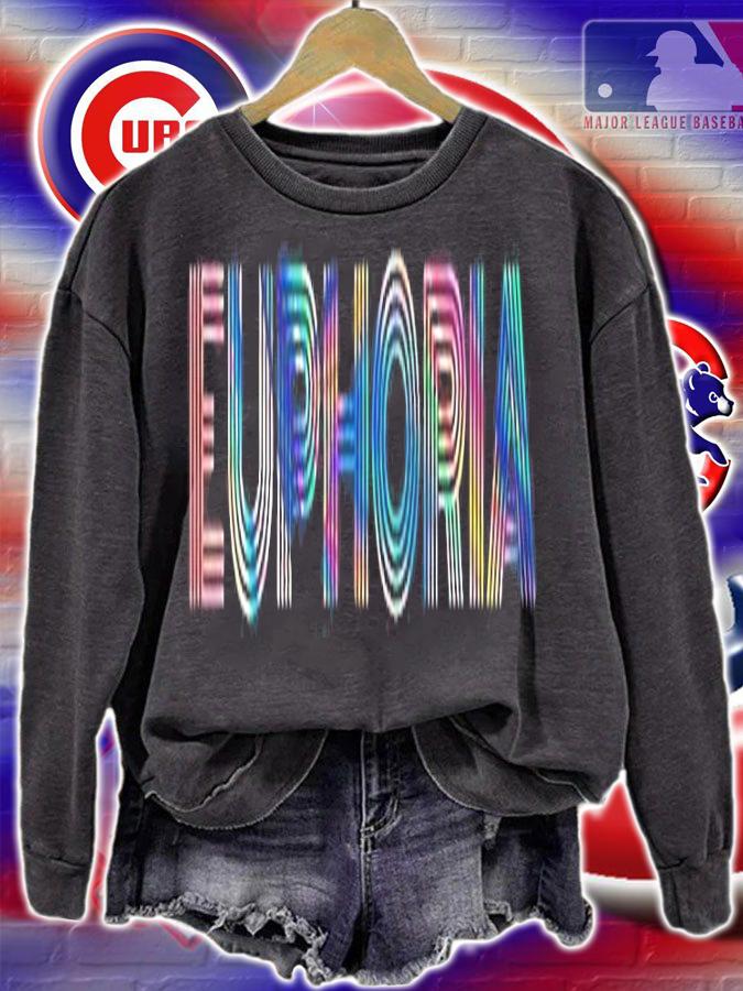 Euphoria Photo Holographic Retro Type T-Shirt t-shirt