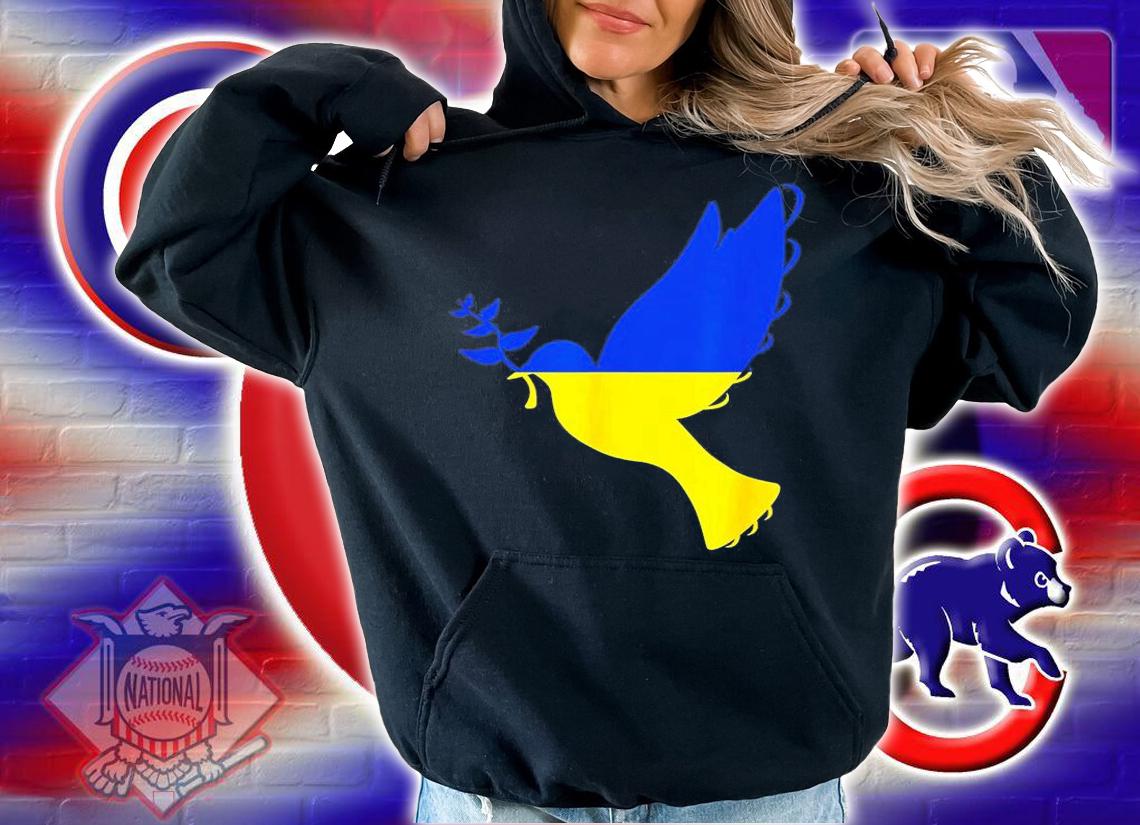Peace in Ukraine Dove Stand with Ukraine Support Ukraine Peace Ukraine T-Shirt t-shirt hoodie