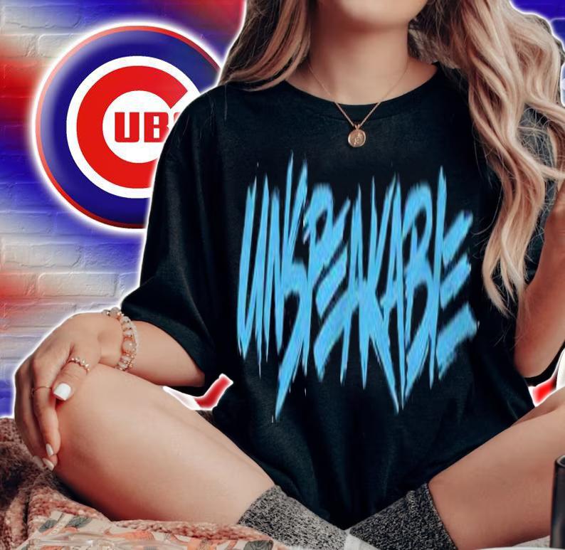 Unspeakable Uk logo T-shirt t-shirt woman shirt