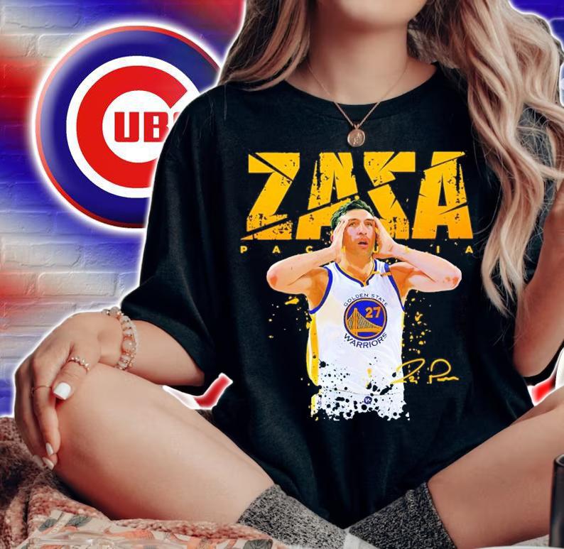 Zaza Pachulia Golden State Warriors Basketball Shirt t-shirt
