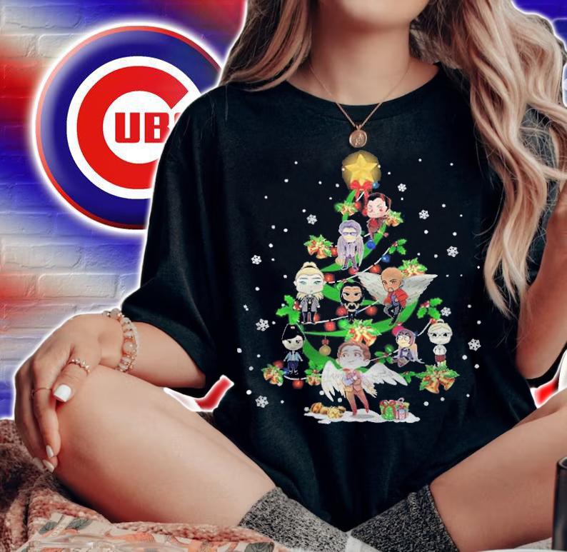 Chibi Christmas Tree shirt, sweater hoodie and tank top t-shirt woman shirt