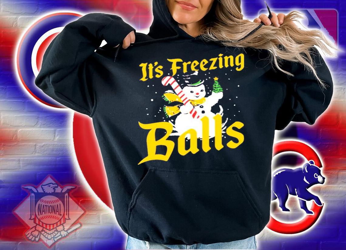 Snowman It's Freezing Balls Christmas Shirt t-shirt hoodie