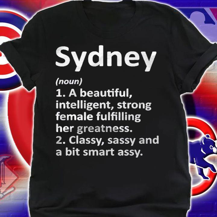 Sydney Definition Personalized Name Funny Christmas Gift Shirt t-shirt