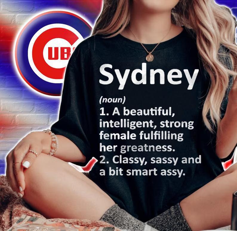 Sydney Definition Personalized Name Funny Christmas Gift Shirt t-shirt