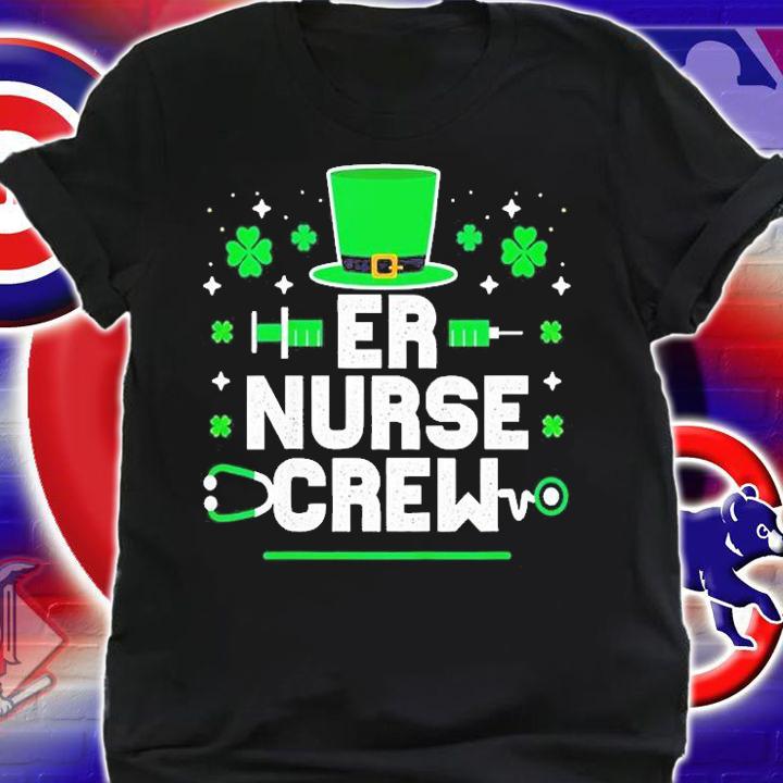Er Nurse Crew St Patrick's Day Lucky Nurse Shamrock T-Shirt t-shirt