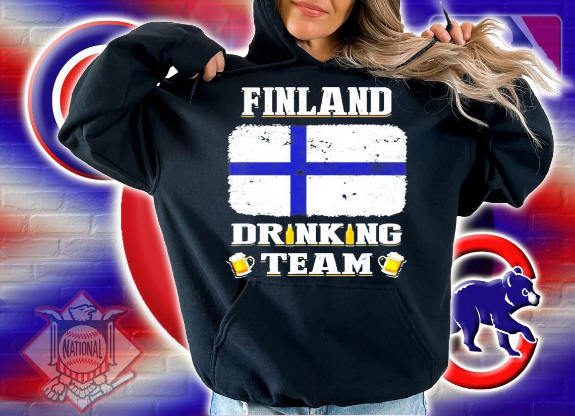 Finland Drinking Team Funny Beer T-Shirt t-shirt