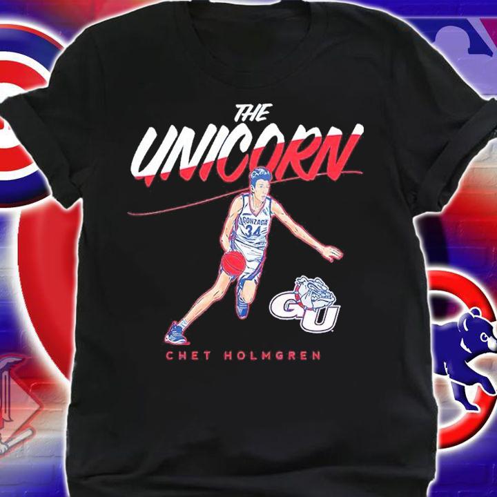 Gonzaga Chet Holmgren The Unicorn Shirt t-shirt shirt
